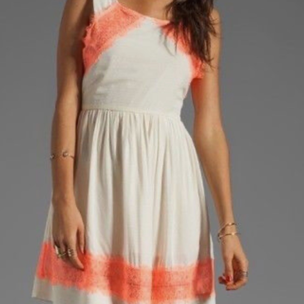 Free People Georgia Dress  in Alabaster sz 4 NWT